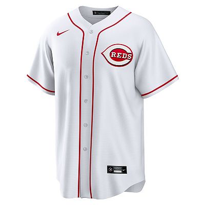 Men's Nike White Cincinnati Reds Home Replica Team Jersey