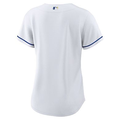Women's Nike White Kansas City Royals Home Replica Team Jersey