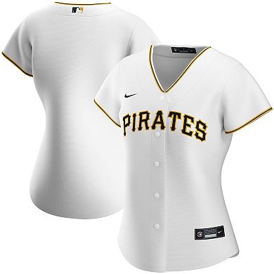Women's Nike White Pittsburgh Pirates Home Replica Team Jersey