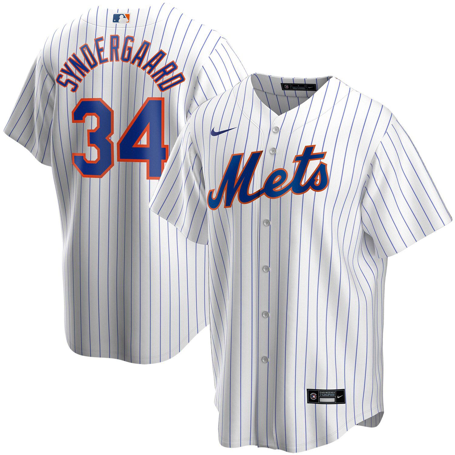 ny mets home jersey