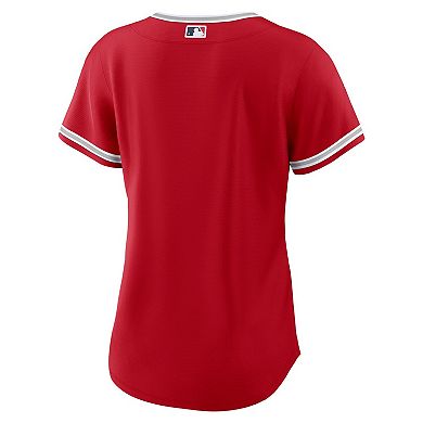 Women's Nike Red Los Angeles Angels Alternate Replica Team Jersey