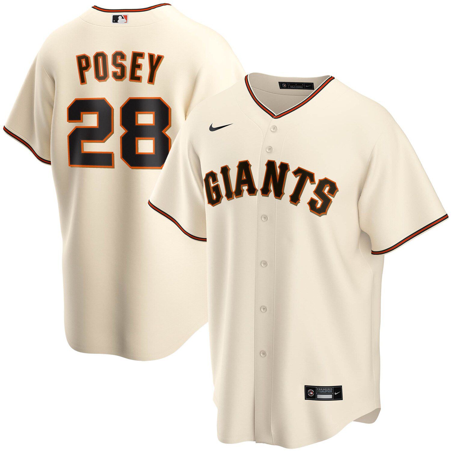 replica giants jersey