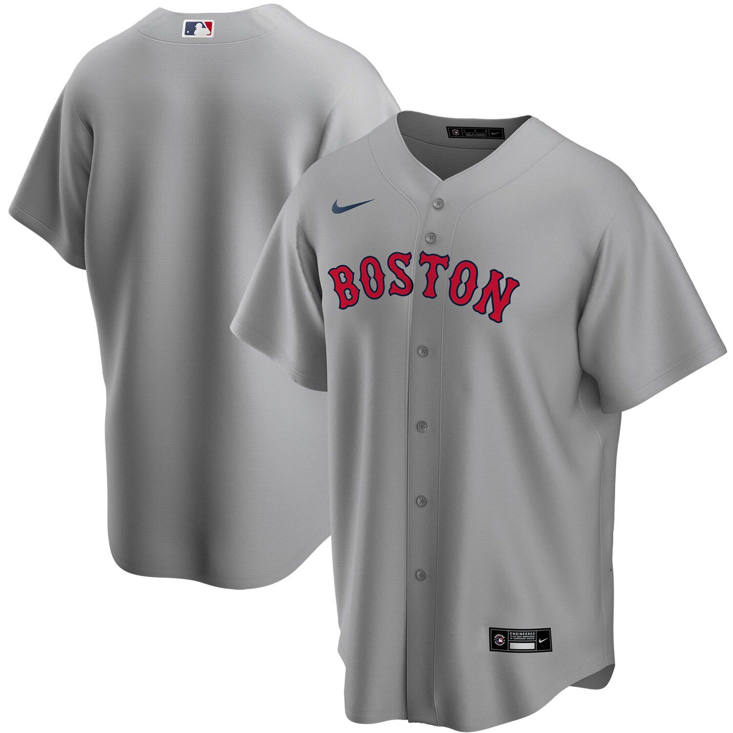 boston grey jersey
