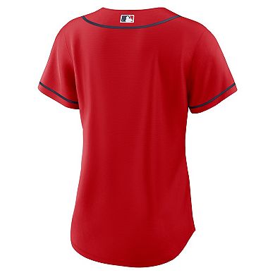 Women's Nike Red Atlanta Braves Alternate Replica Team Jersey