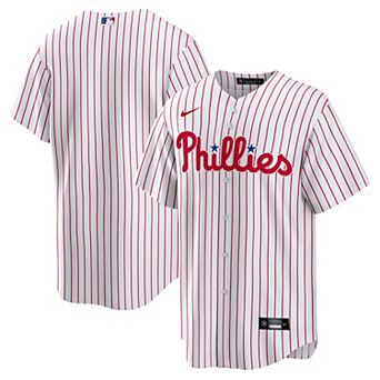 Men's Nike White Philadelphia Phillies Home Replica Team Jersey