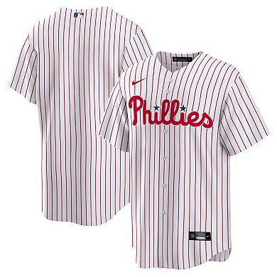Men's Nike White Philadelphia Phillies Home Replica Team Jersey