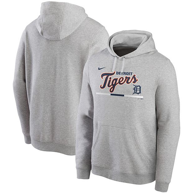 Detroit Tigers Nike Color Bar Club Pullover Hoodie - Mens