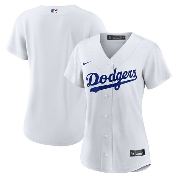 Women's Nike White Los Angeles Dodgers Home Replica Team Jersey, S