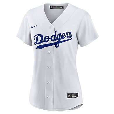 Women's Nike White Los Angeles Dodgers Home Replica Team Jersey