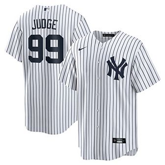 Men's Nike Aaron Judge White New York Yankees Home Replica Player Name Jersey