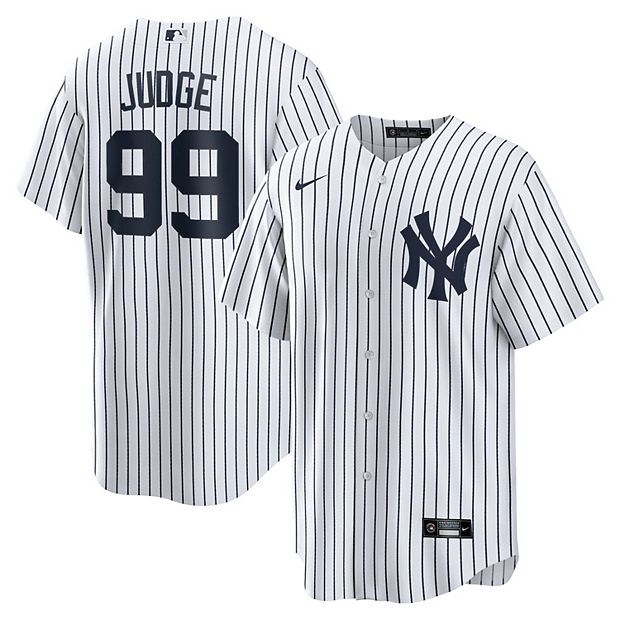 Men's Nike Aaron Judge White New York Yankees Home Replica Player Name  Jersey