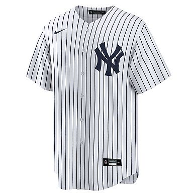 Men's Nike Aaron Judge White New York Yankees Home Replica Player Name Jersey