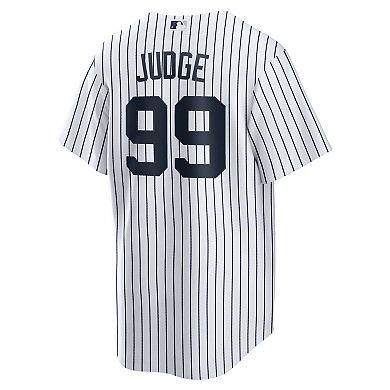 Men's Nike Aaron Judge White New York Yankees Home Replica Player Name Jersey