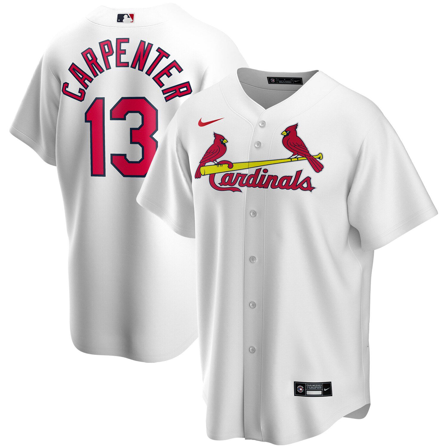 all white cardinals jersey
