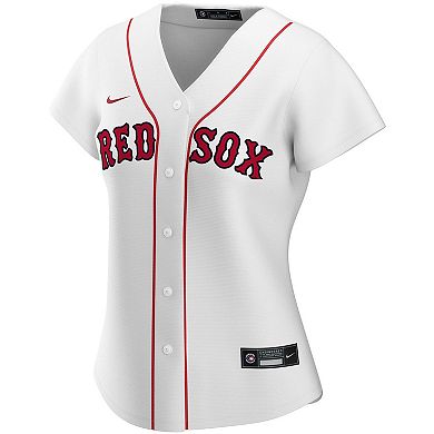 Women's Nike White Boston Red Sox Home Replica Team Jersey