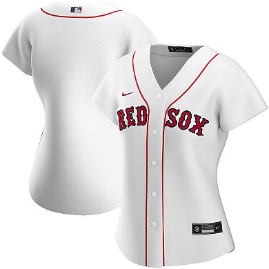 Women's Nike White Boston Red Sox Home Replica Team Jersey