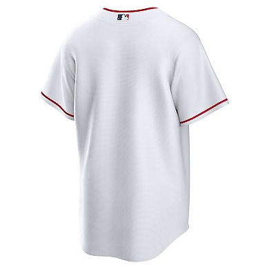 Men's Nike White Los Angeles Angels Home Replica Team Jersey