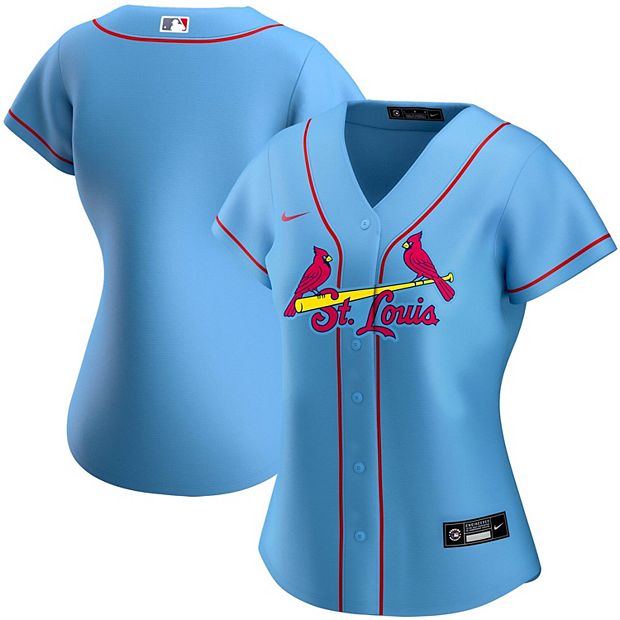 Men's Nike Light Blue St. Louis Cardinals Alternate Replica Team Jersey Size: Small