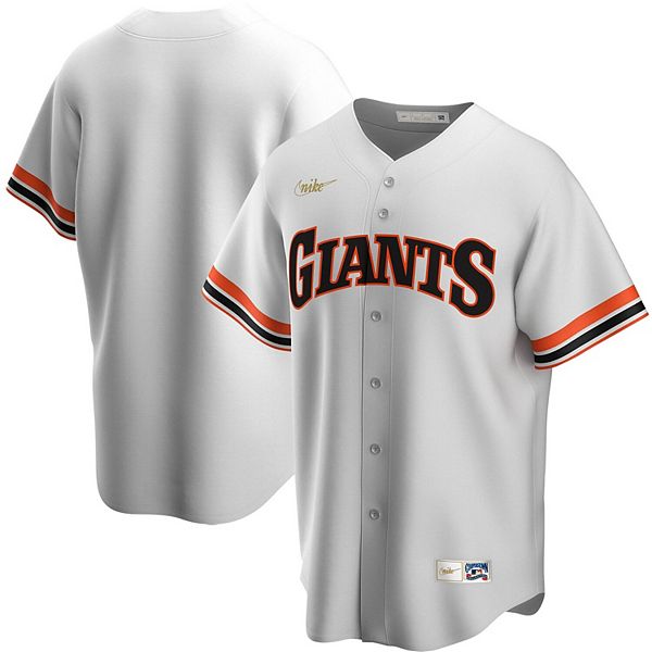 Men's Nike White San Francisco Giants Home Cooperstown Collection Team  Jersey