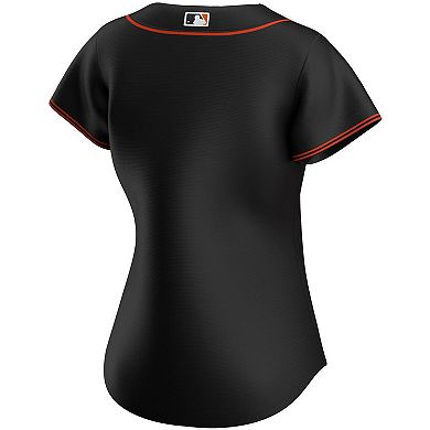 Women's Nike Black San Francisco Giants Alternate Replica Team Jersey