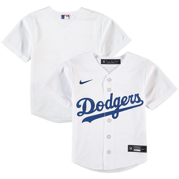 Preschool Nike White Los Angeles Dodgers Home Replica Team Jersey