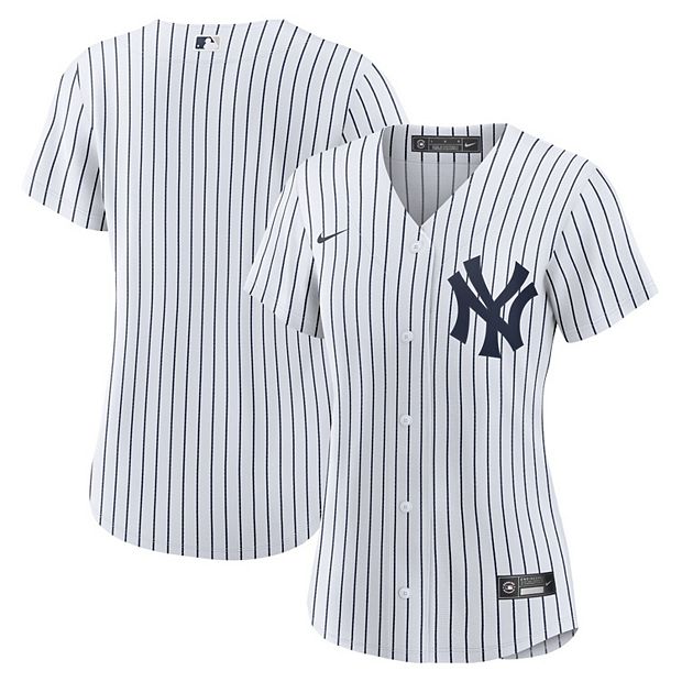 Men's New York Yankees Nike White Home Blank Replica Jersey