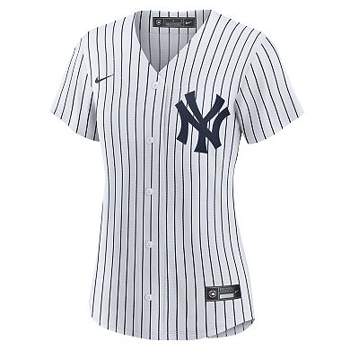 Women's Nike White New York Yankees Home Replica Team Jersey