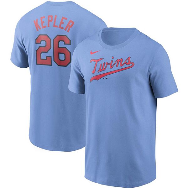 MLB Max Kepler #26 Minnesota Twins Youth Medium (10-12) Shirt Blue