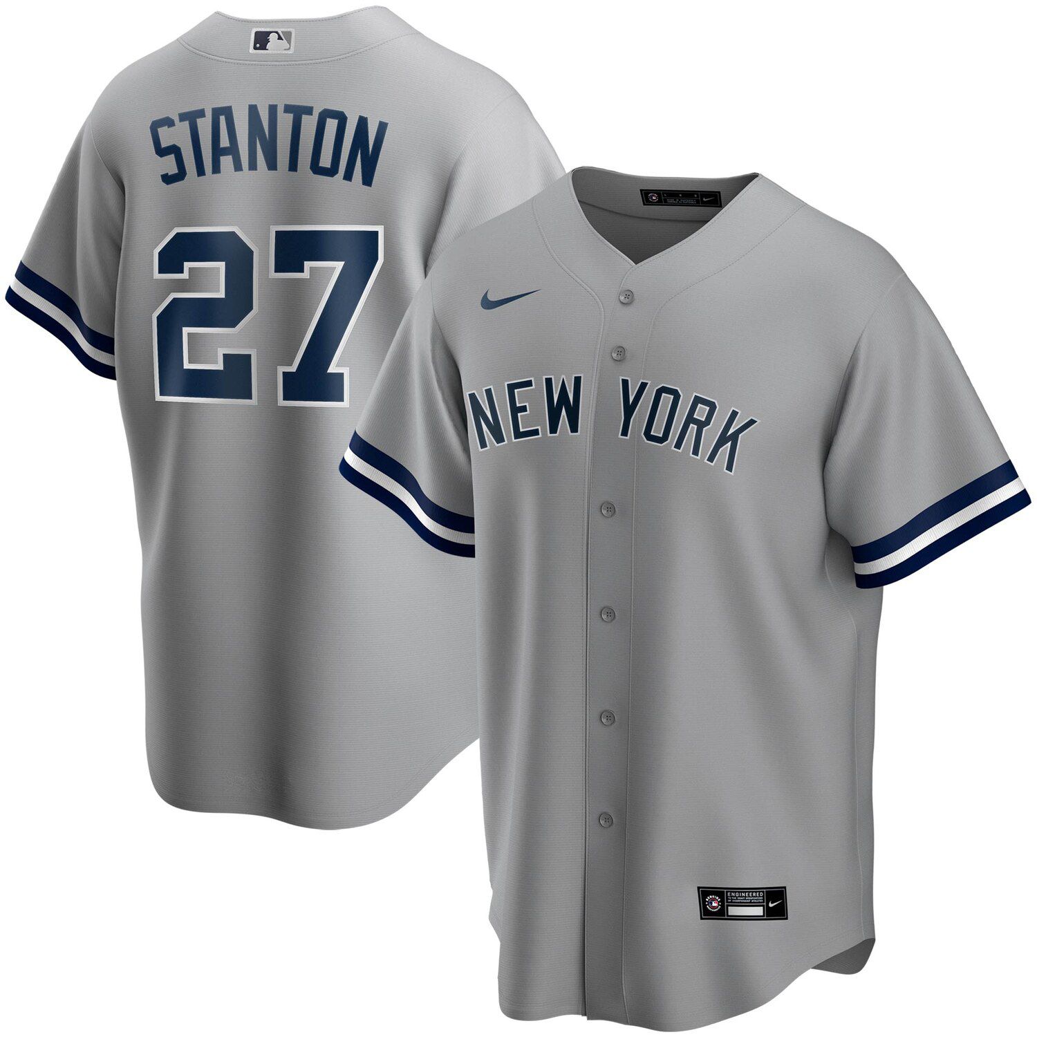 Giancarlo Stanton Gray New York Yankees 