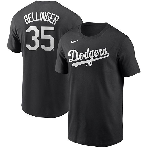 Men's Nike Cody Bellinger Black Los Angeles Dodgers Name 
