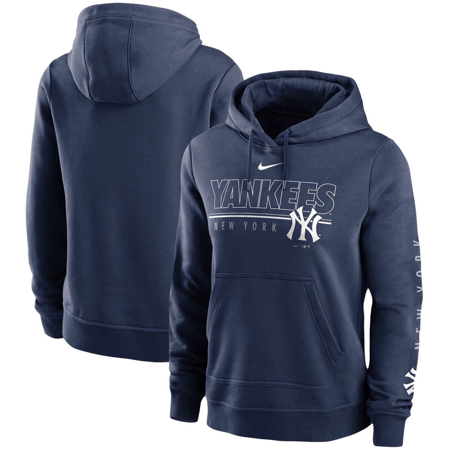 yankees hoodie women's