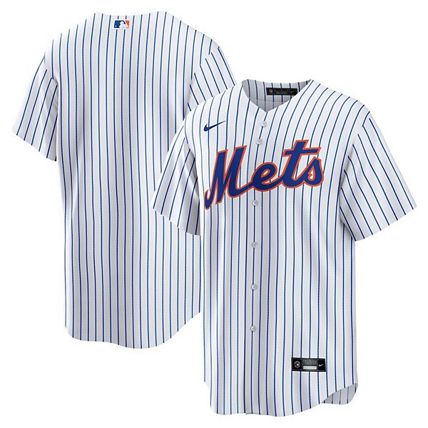 العناية بالبشرة Men New York Mets Blank White Game Nike MLB Jerseys العناية بالبشرة