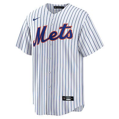 Men's Nike White New York Mets Home Replica Team Jersey