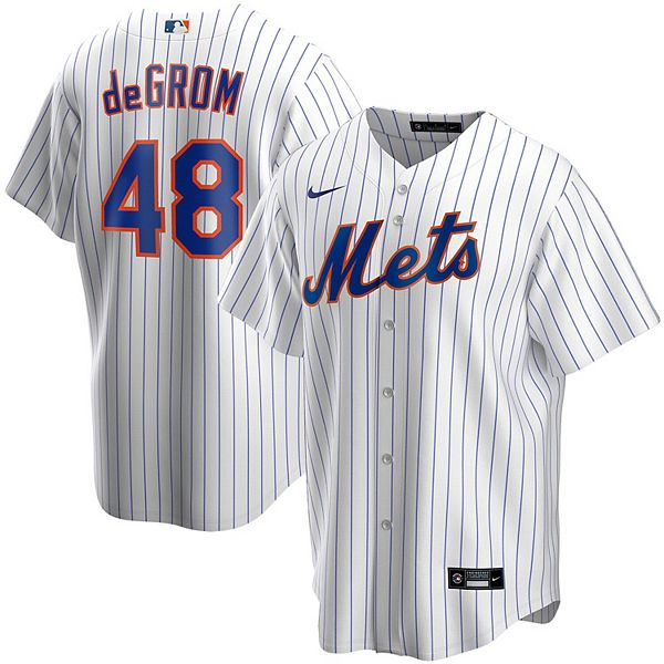 Women's Nike Jacob deGrom White New York Mets Home Replica Player Jersey