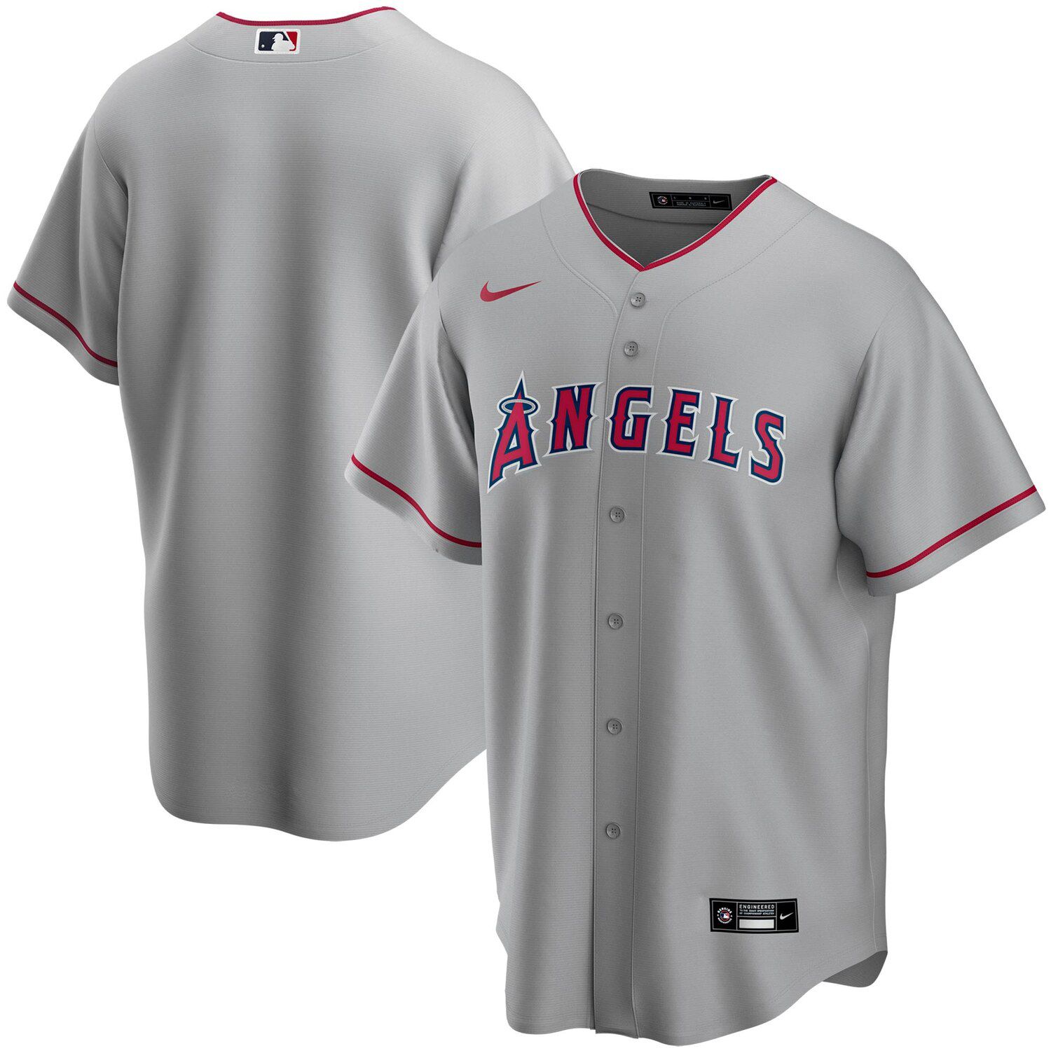 angels gray jersey