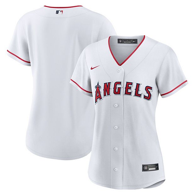 Men's Los Angeles Angels Nike White Home Replica Team Jersey