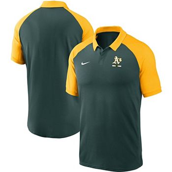 Nike Men's Oakland Athletics Wordmark Raglan T-Shirt - Macy's