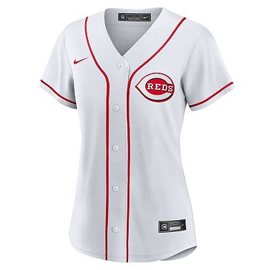 Women's Nike White Cincinnati Reds Home Replica Team Jersey