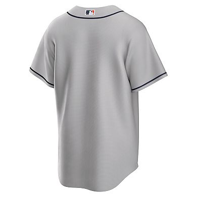 Men's Nike Gray Houston Astros Road Replica Team Jersey