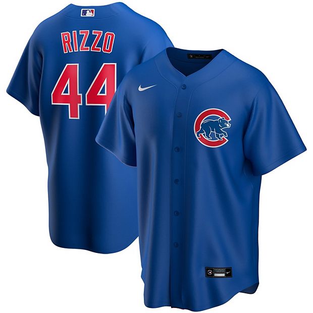 Men's Chicago Cubs Anthony Rizzo Nike White Home Replica Player Name Jersey