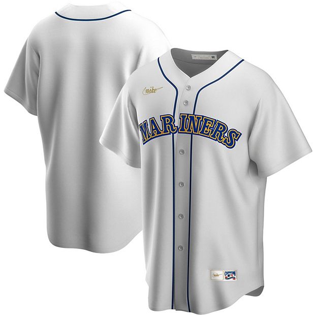 Men's Nike White Seattle Mariners Home Cooperstown Collection Team Jersey