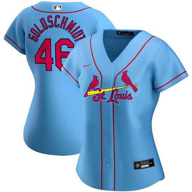 Women's Nike Paul Goldschmidt Light Blue St. Louis Cardinals Alternate  Replica Player Jersey