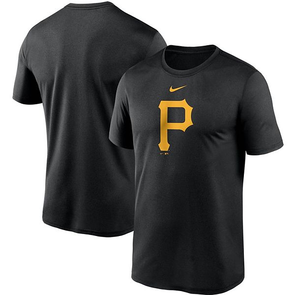 Pittsburgh Pirates Nike Team Large Logo Legend Performance T-Shirt - Gray
