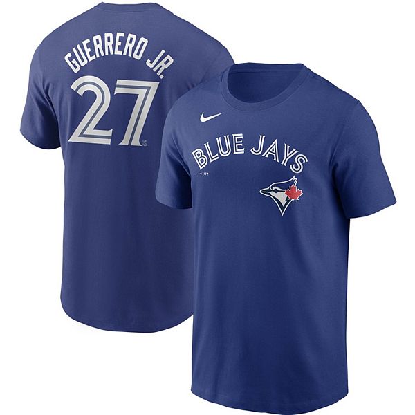 Vladimir Guerrero Jr. Name & Number T-Shirt - Gray - Tshirtsedge