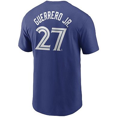 Men's Nike Vladimir Guerrero Jr. Royal Toronto Blue Jays Name & Number T-Shirt