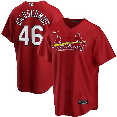 Men's Nike Paul Goldschmidt Red St. Louis Cardinals Alternate Replica Player Name Jersey