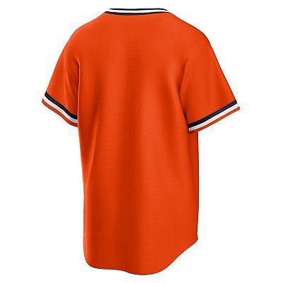 Men s Nike Orange Baltimore Orioles Alternate Cooperstown Collection Team Jersey