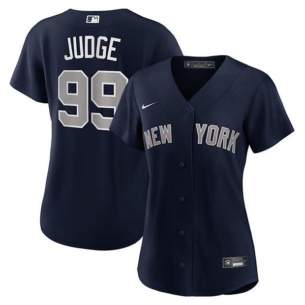 Nike Men's Aaron Judge New York Yankees Official Player Replica Jersey - Gray