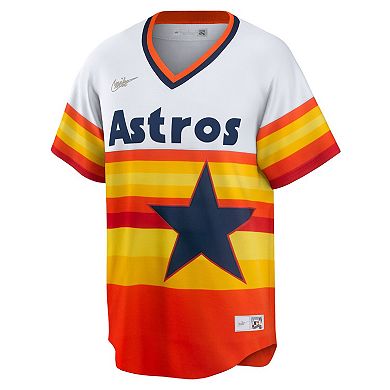 Men's Nike Craig Biggio White Houston Astros Home Cooperstown Collection Player Jersey