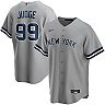 Men's Nike Aaron Judge Gray New York Yankees Road Replica Player Name Jersey